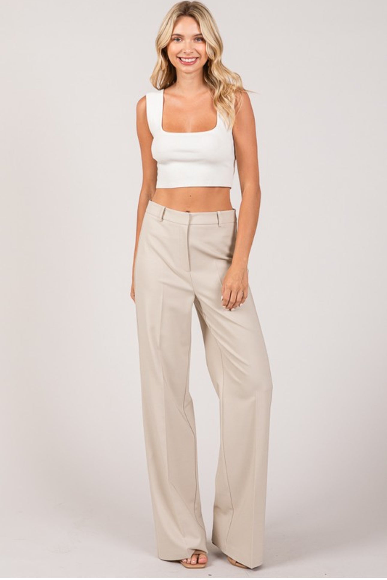 Wide Leg Pants Trouser